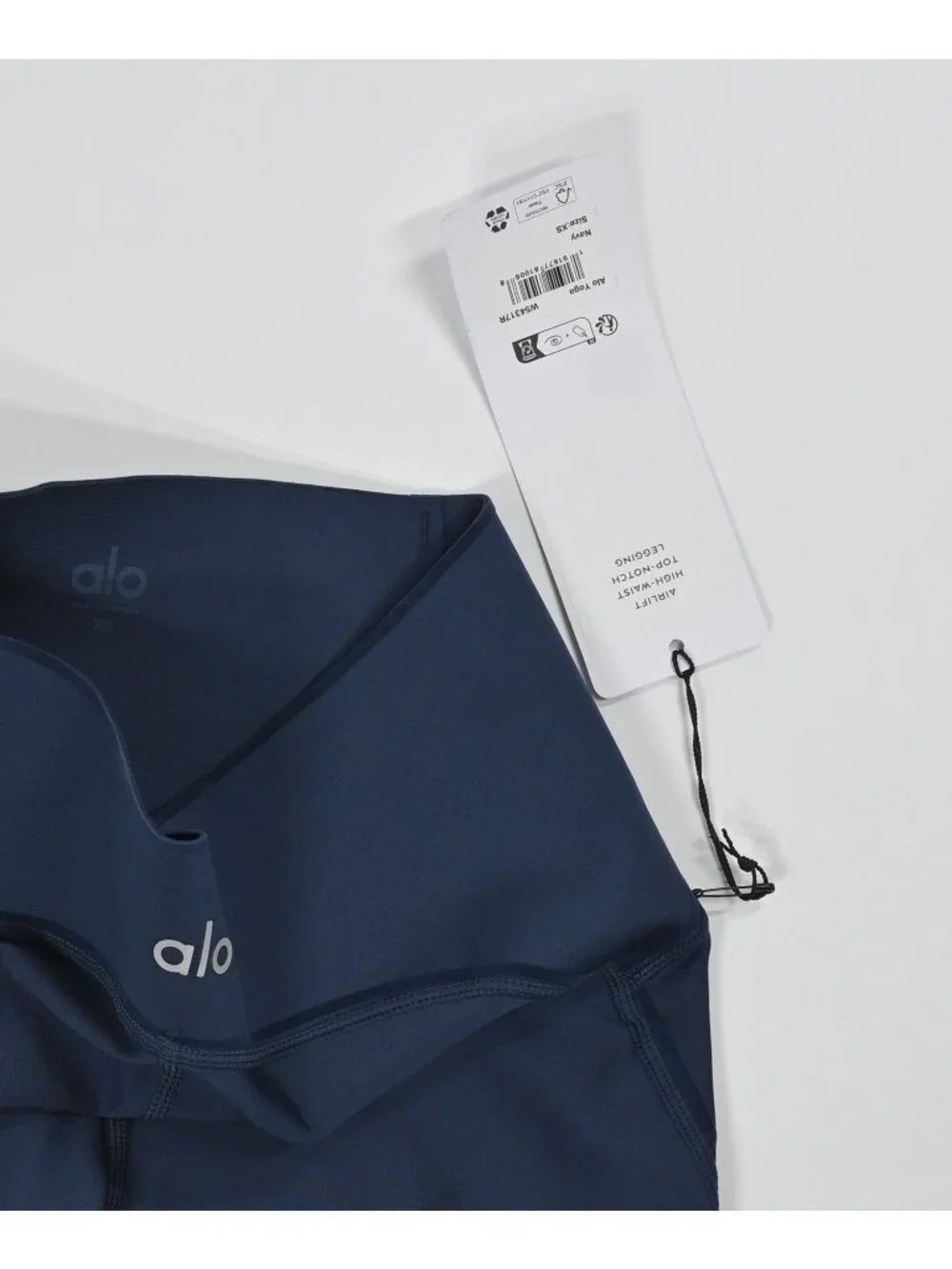 ALO Yoga Airlift High-Waist Top-Notch Legging W54317R in Navy